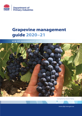 Grapevine Management Guide 2020 –21