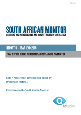 South African Monitor Assessing and Promoting Civil and Minority Rights in South Africa