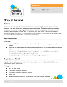 Crime in the News