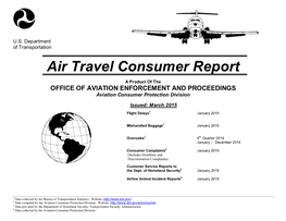 Air Travel Consumer Report