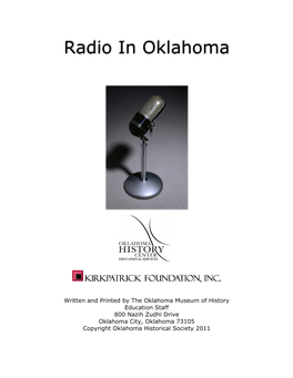 Radio in Oklahoma