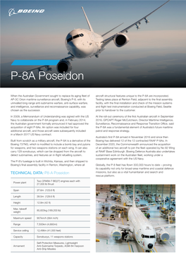 P-8A Poseidon