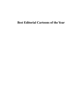 Best Editorial Cartoons of the Year ROY PETERSON Courtesy Vancouver Sun BEST EDITORIAL CARTOONS of the YEAR 2006 EDITION