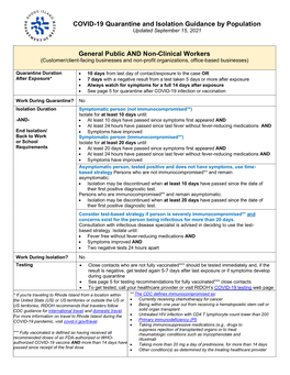 080720 UPDATED Q and I Guidance by Population