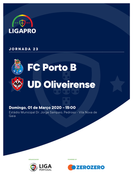 FC Porto B UD Oliveirense