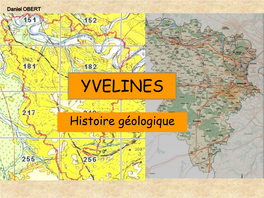 Histoire Géologique Daniel OBERT YVELINES Le Sous-Sol Géologique Et L’Eau