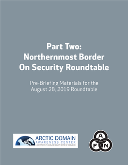 Northernmost Border on Security Roundtable