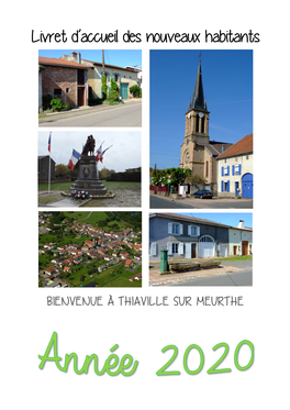 Livret D'accueil Des Nouveaux Habitants