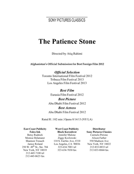 The Patience Stone