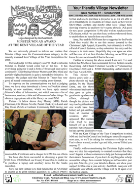 Your Friendly Village Newsletter