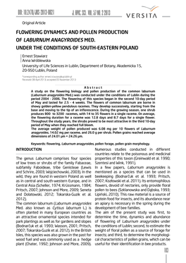 J. APIC. SCI. Vol. 57 No. 2 2013 DOI: 10.2478/Jas-2013-0021 J