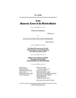 Amicus Briefs