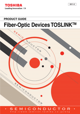 Fiber-Optic Devices TOSLINKTM