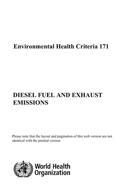 Environmental Health Criteria 171