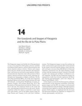 The Grasslands and Steppes of Patagonia and the Rio De La Plata Plains