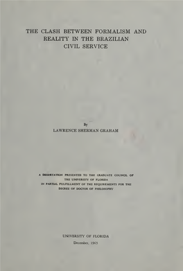 The Clash Between Formalism and Reality in the Brazilian Civil Service