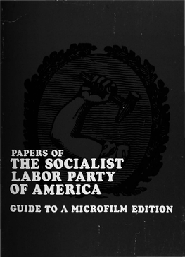 The Socialist Labor Party of America