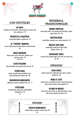 Highball Tradicionales