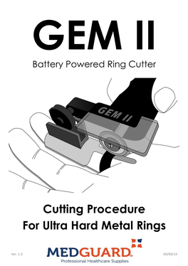 Cutting Procedure for Ultra Hard Metal Rings