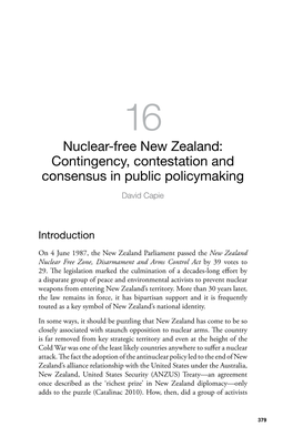 16. Nuclear-Free New Zealand