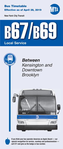 B67/B69 Local Service