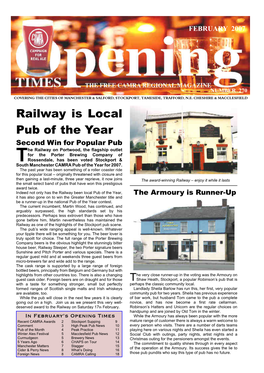 Railway Is Local Pub of the Year