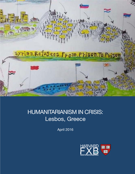 HUMANITARIANISM in CRISIS: Lesbos, Greece