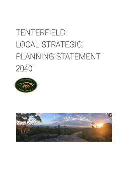 Tenterfield Local Strategic Planning Statement 2040