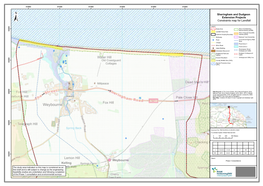 Sheringham and Dudgeon Extension Projects Constraints Map for Landfall