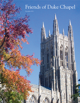 Friends of Duke Chapel