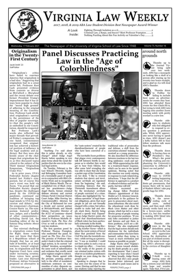 Virginia Law Weekly Virginia Law Weekly