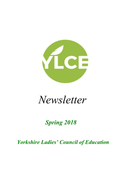 18-04-12 Spring Newsletter