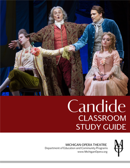 Candide CLASSROOM STUDY GUIDE