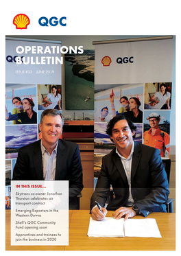 QGC Operations Bulletin