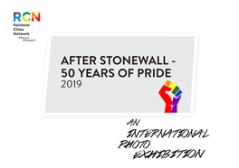 The RCN Exhibition After Stonewall 50 Years of Pride