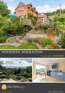 WOODSIDE, WOOLASTON Guide Price £325,000