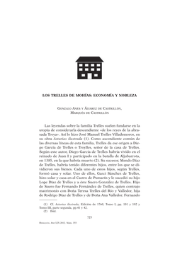 Los Trelles De Mohías: Economía Y Nobleza