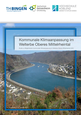 Studie Wurde Im Rahmen Eines Kooperationsvertrages Zwischen Der Entwicklungsagen- Tur RLP E.V