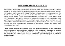 Littledean Action Plan