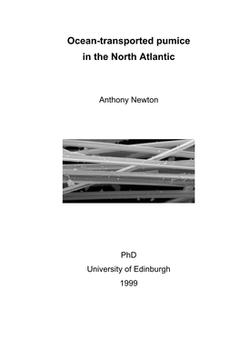 Pumice in the North Atlantic