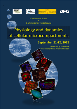 Physiology and Dynamics of Cellular Microcompartments