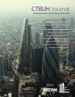 CTBUH Journal International Journal on Tall Buildings and Urban Habitat