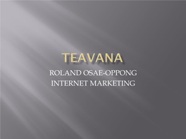 Roland Osae-Oppong Internet Marketing