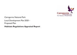 Habitats Regulations Assessment