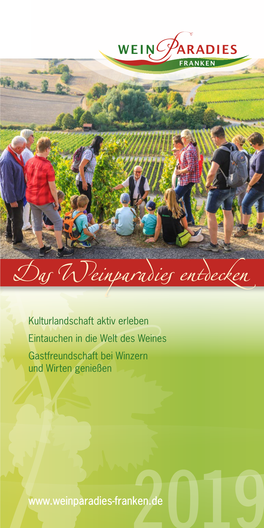 Das Weinparadies Entdecken