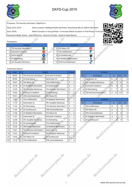 DATO-Cup 2019