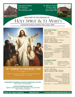 Holy Spirit & St Mary's