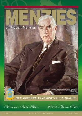 Sir Robert Menzies