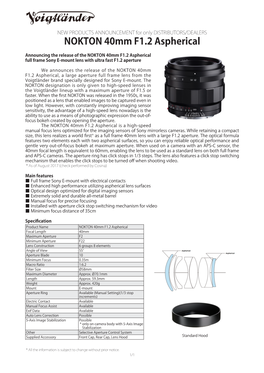 Spec Sheet 0.3 MB