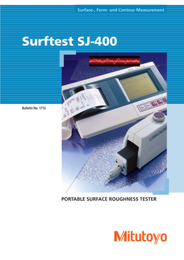 Surftest SJ-400